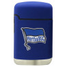 Hertha BSC Berlin Sturmfeuerzeug Rubber - Logo - blau Jet Feuerzeug Lighter