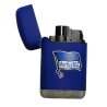 Hertha BSC Berlin Sturmfeuerzeug Rubber - Logo - blau Jet Feuerzeug Lighter