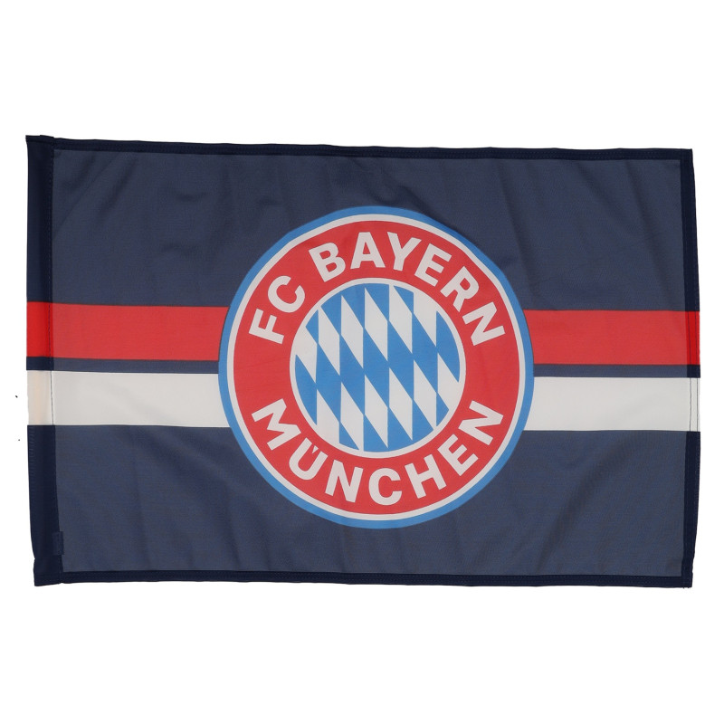 FC Bayern München Fahne NAVY | 150 x 100 cm | Flagge | FCB