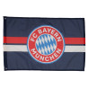 FC Bayern München Hissfahne NAVY | 180 x 120 cm | Fahne | Flagge | FCB