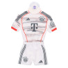 FC Bayern München Autotrikot 2025/26 | Weiß | Mini Kit Away | Auto Trikot mit Saugnapf FCB
