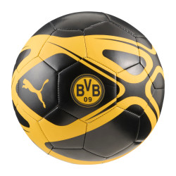 Borussia Dortmund PUMA Culture Ball  Retrologo | schwarzgelb | Fussball | Gr. 5 | BVB 09