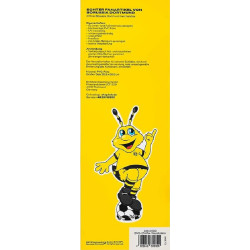 Borussia Dortmund Wandtattoo - Emma - 35.9 x 66.6 cm | Wandsticker BVB 09