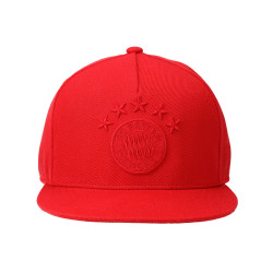 FC Bayern München Snapback - 5 Sterne - Rot | Cap | Kappe | FCB