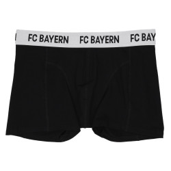 FC Bayern München Boxershorts 3er Set schwarz | Short | Unterhose | FCB - Gr. S bis XXL
