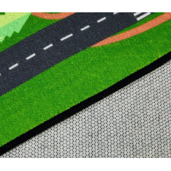 Borussia Dortmund Spielteppich 100 x 120 cm | Kinder Straßenteppich | Teppich | BVB 09