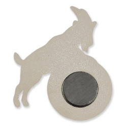 1. FC Köln Magnet - Logo farbig - Kühlschrankmagnet | 7.5 x 8.5 x 1 cm