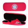 FC Bayern München Brillenetui mit Brillenputztuch - Logo - rot Etui FCB