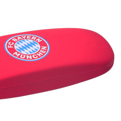 FC Bayern München Brillenetui mit Brillenputztuch - Logo - rot Etui FCB