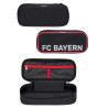 FC Bayern München Schul-Set 2-teilig: Faulenzermäppchen schwarz + Hausaufgabenheft Logo FCB