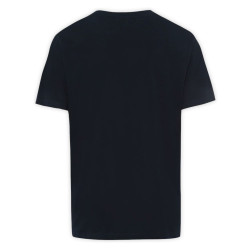 Hertha BSC Berlin T-Shirt – Logo navy - unisex Shirt mit Sticklogo dunkelblau HBSCB - Gr. XS bis 4XL