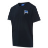 Hertha BSC Berlin T-Shirt – Logo navy - unisex Shirt mit Sticklogo dunkelblau HBSCB - Gr. XS bis 4XL