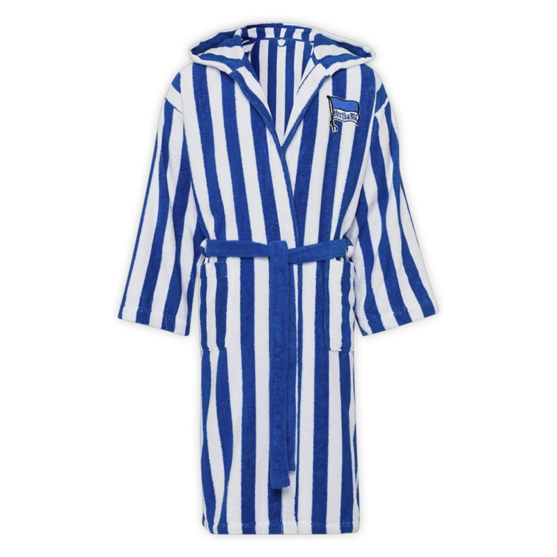 Hertha BSC Berlin Bademantel blau-weiß | HBSCB | Gr. S bis  3XL