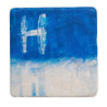 Hertha BSC Berlin Magnet Marmor blau-weiß | Kühlschrankmagnet | HBSCB