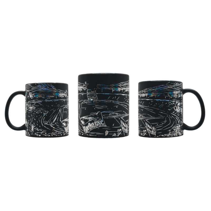 Hertha BSC Berlin Tasse Metallic - Stadion - Kaffeetasse | HBSCB