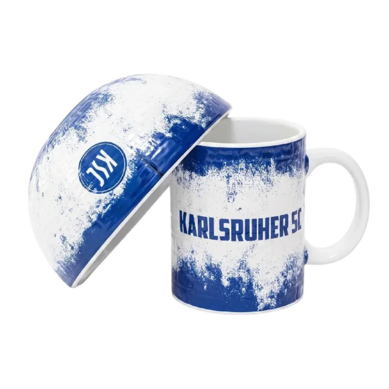 Karlsruher SC Frühstücksset Müslischale + Tasse im Set | KSC