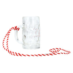 FC Bayern München Schnapsseidel mit Kordel 2er-Set | Schnapsglas | Logo | Glas | FCB