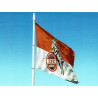 1. FC Köln Hissfahne - Logo - 180 x 120 cm | Quer | Flagge | Fahne mit Ösen