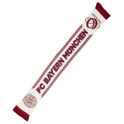 FC Bayern München Schal - Oktoberfest 2026 ™ - Fanschal | offwhite-bordeaux | Wendeschal FCB