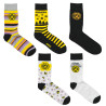 Borussia Dortmund Socken Adventskalender 12 Paar Weihnachtssocken Gr. 39-44 unisex Weihnachtskalender BVB 09