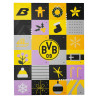 Borussia Dortmund Socken Adventskalender 12 Paar Weihnachtssocken Gr. 39-44 unisex Weihnachtskalender BVB 09