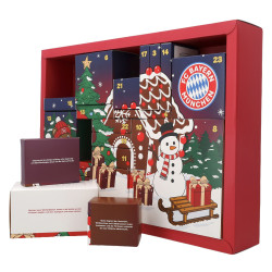 FC Bayern München Kinder Adventskalender | Weihnachtskalender gefüllt (Warenwert 150 €)