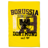 Borussia Dortmund Adventskalender mit Autogrammkarten und Poster - Plus BVB-Hissfahne Stadtwappen