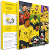 Borussia Dortmund Schokoladen Adventskalender mit Autogrammkarten & Poster - Plus Aufkleber & Lesezeichen
