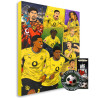 Borussia Dortmund Adventskalender mit Autogrammkarten und Poster - Plus Schal BVB 09