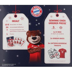 FC Bayern München Adventskalender  - Plus FCB-Schal Skyline