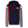 RB Leipzig Sweatjacke | Vertical Zip | Hoodie | Kapuzensweatjacke | RBL - Größe XXL