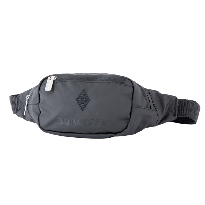 Borussia Mönchengladbach Bauchtasche All Black | Gürteltasche | schwarz | Hüfttasche|  Tasche | BMG