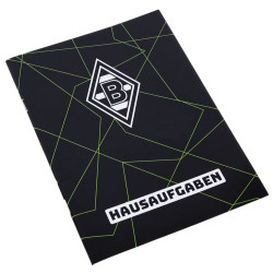 Borussia Mönchengladbach Hausaufgabenheft - Graphic - schwarz-grün | Heft | BMG