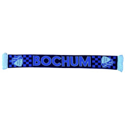 VfL Bochum Schal - Bochum - marine/blau | Karo | Fanschal | Strickschal