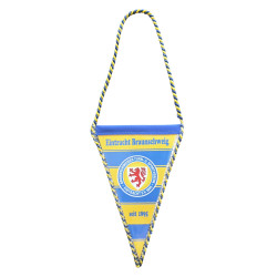 Eintracht Braunschweig Miniwimpel Streifen | Wimpel | 8 x 12.5 cm | Banner | BTSV