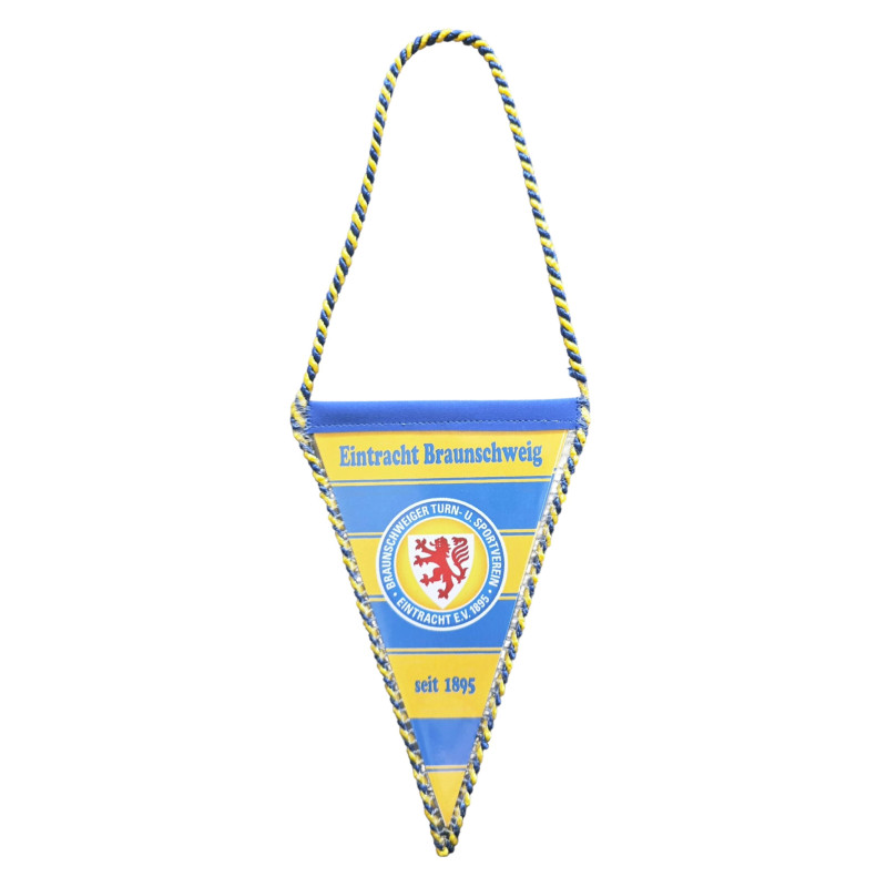 Eintracht Braunschweig Miniwimpel Streifen | Wimpel | 8 x 12.5 cm | Banner | BTSV