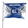 Karlsruher SC Hissfahne mit Ösen - Greif - Fahne | 150 x 100 cm | Flagge | KSC