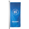 Karlsruher SC Hissfahne mit Ösen - Meine Heimat - Fahne | 120 x 300 cm | Flagge | KSC