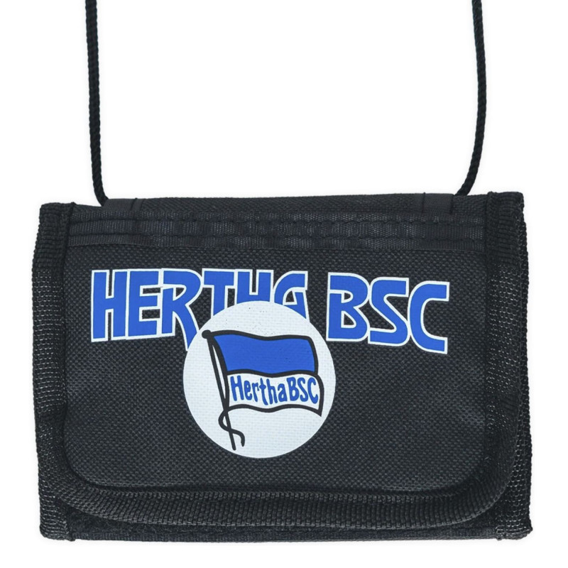 Hertha BSC Berlin Geldbeutel - Retro - schwarz | Geldbörse | Portemonnaie | HBSCB