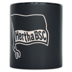 Hertha BSC Berlin Tasse Magic Fahne schwarz | Zaubertasse | HBSCB