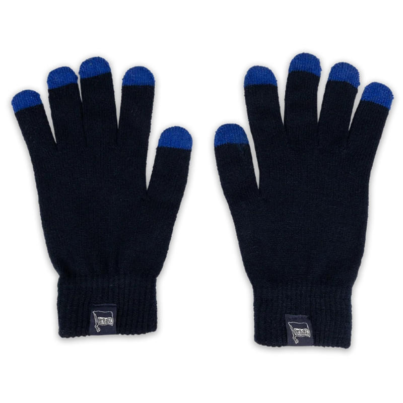 Hertha BSC Berlin Strickhandschuh Touch Blau | Smartphonehandschuh | Handschuhe | HBSCB