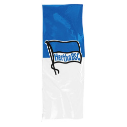 Hertha BSC Berlin Hissfahne - Logo - 120 x 300 cm | Hochformat | Fahne  | Blau-Weiß | Flagge | HBSCB