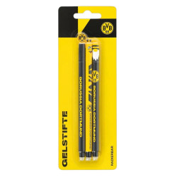 Borussia Dortmund Gelschreiber 3er Set | radierbar | Stift | Gelstift | BVB 09