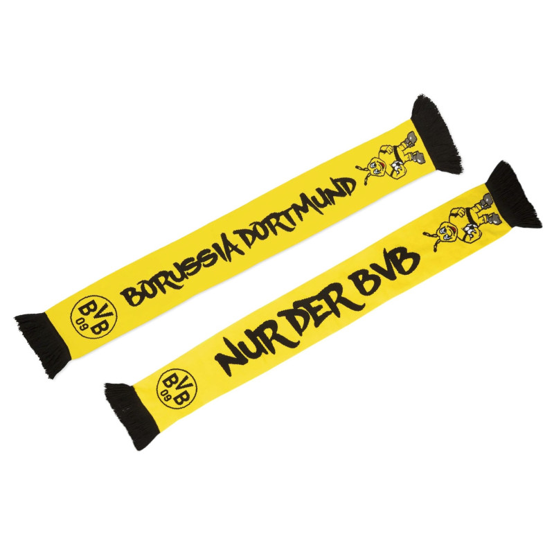 Borussia Dortmund Kinderschal - Emma - Schal | Kinder | Strickschal | BVB 09