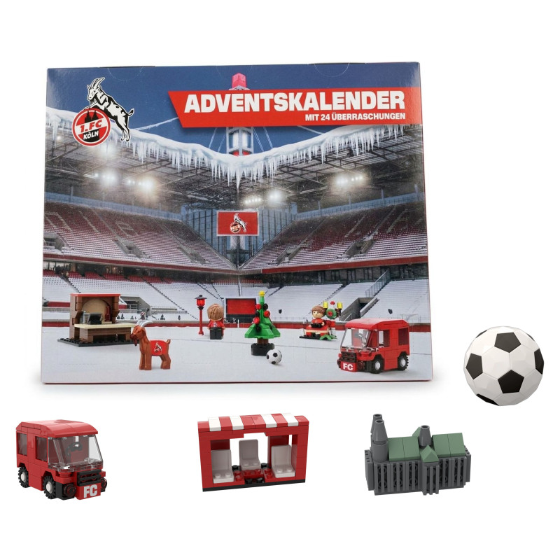 1. FC Köln Adventskalender Klemmbausteine | Kinder | Weihnachtskalender