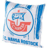 F.C. Hansa Rostock Kissen - Streifen - Kuschelkissen | Dekokissen | Kissen FCH