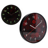 FC Bayern München Wanduhr Glow in the dark | Ø 30 cm | nachtleuchtend | Uhr | FCB