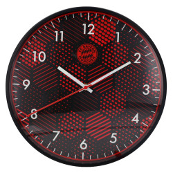 FC Bayern München Wanduhr Glow in the dark | Ø 30 cm | nachtleuchtend | Uhr | FCB