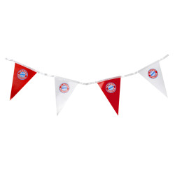 FC Bayern München Wimpelkette Logo | Rot-Weiß  | 6 m | | FCB