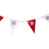 FC Bayern München Wimpelkette Logo | Rot-Weiß  | 6 m | | FCB